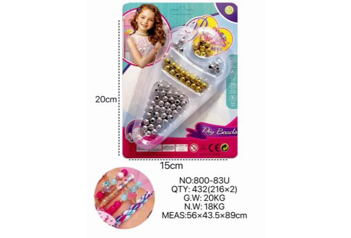 DIY Beaded Little Girl Ice Cream