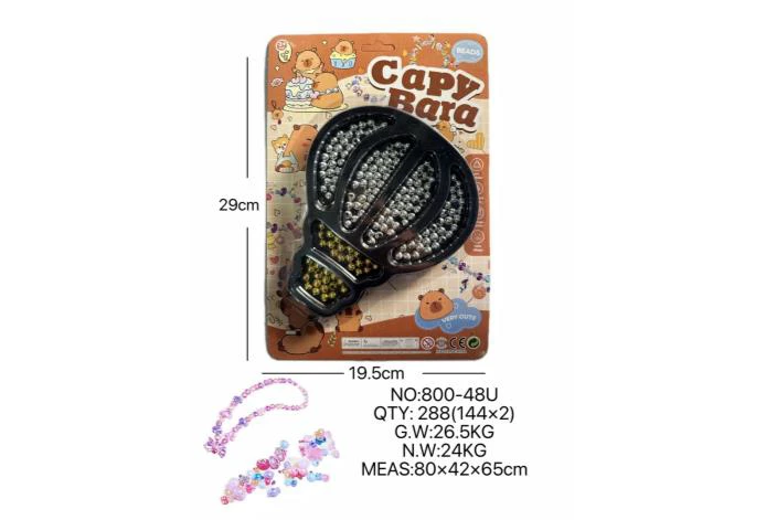 DIY Beaded Capybara Pulling Balloon