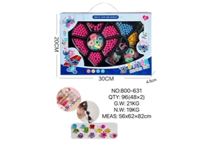 DIY Playing House Girl Toys Beaded Cartoon Capybara Cat