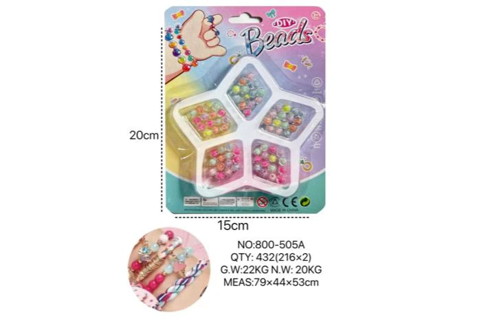 DIY Playing House Girl Toys Beaded Cartoon Hand Butterfly