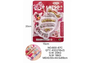 DIY Beaded Strawberry Bear Candy