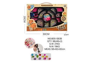 DIY Playing House Girl Toys Beaded Cartoon Capybara Cat