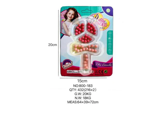 DIY Bead Three-Segment Lollipop