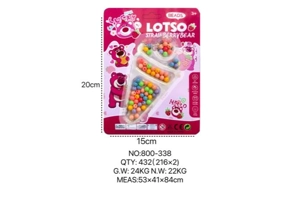 Strawberry Bear DIY Beads Ice Cream