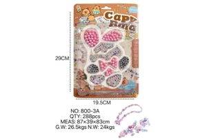 DIY pretend play girl toy beads Capybara