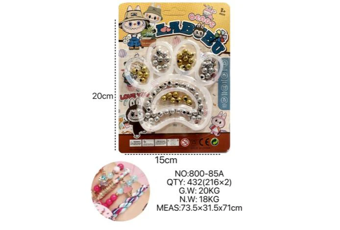 DIY Beaded Labbub Heart