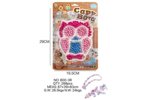 DIY pretend play girl toy beads Capybara