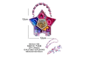 DIY pretend play girl toy bead Capybara pentagram