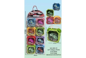 Stacking Toy Wind-Up 4WD Car with Ears