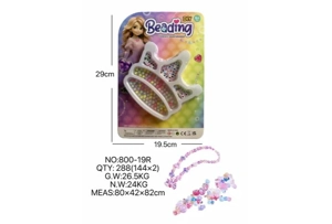 DIY playhouse girl toy beads little girl crown