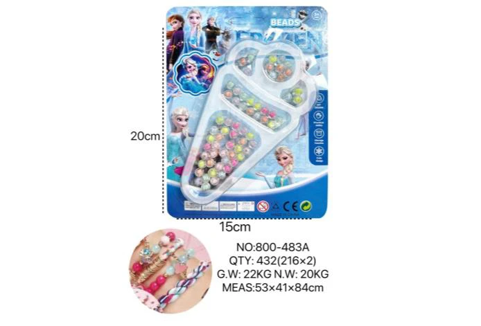 DIY Playing House Girl Toys Beaded Cartoon Capybara Butterfly