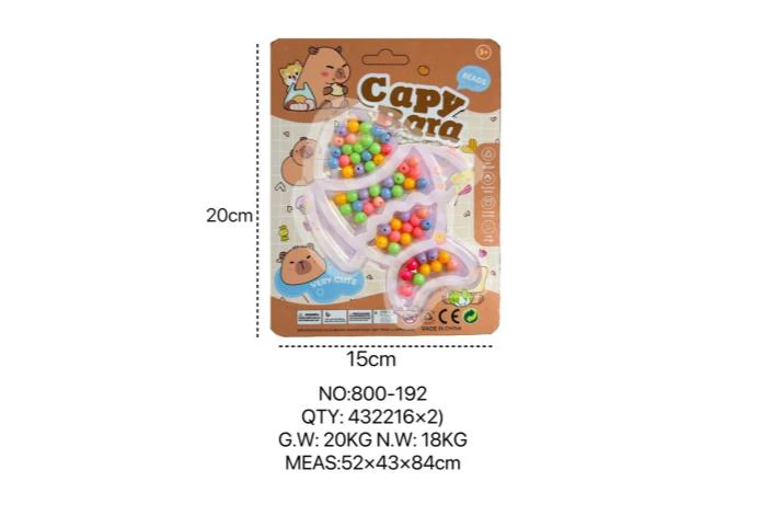 Capybara DIY Bead Fish