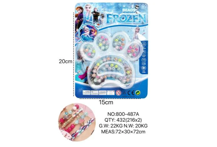 DIY Playing House Girl Toys Beaded Cartoon Capybara Butterfly