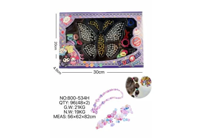DIY Beaded Kuromi Butterfly