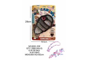 DIY play house girl toy beaded rab big ice cream