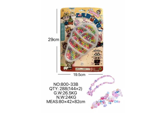 DIY play house girl toy beaded rab big ice cream