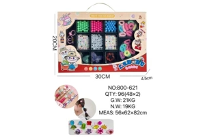 DIY Playing House Girl Toys Beaded Cartoon Capybara Heart