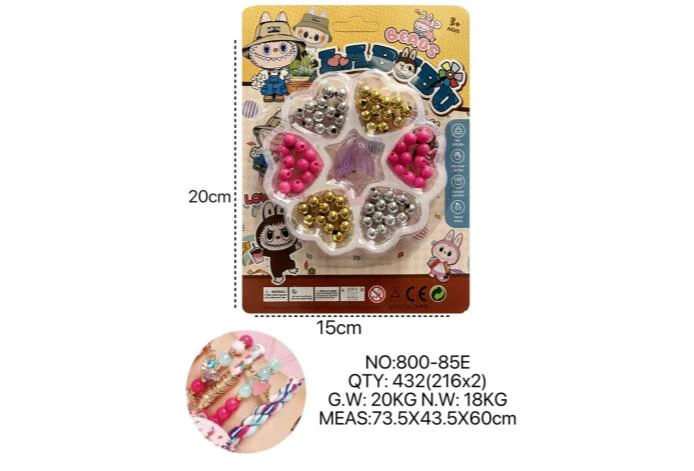 DIY Beaded Labbub Heart Lollipop