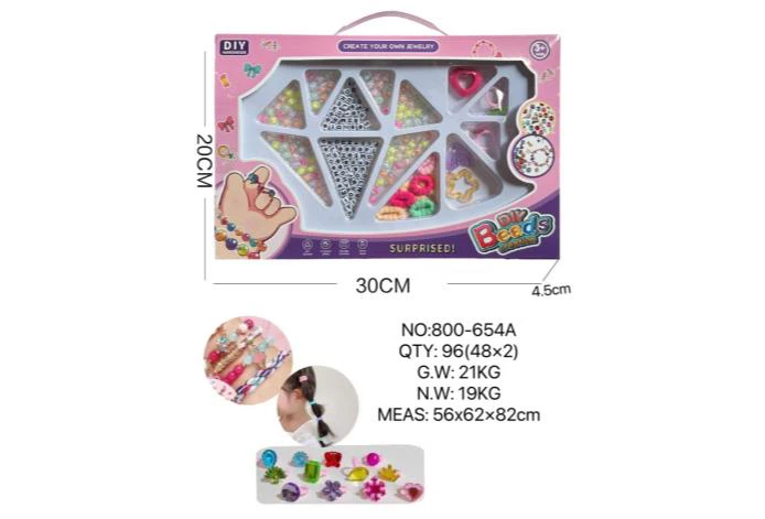 DIY Playing House Girl Toys Beaded Cartoon Hand Diamond