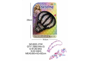 DIY Pretend Play Girl Toy Beads Little Girl Balloon