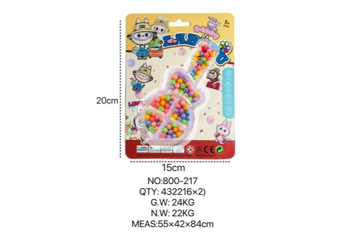 Labubu DIY Beaded Guitar