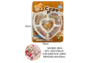 DIY Playing House Girl Toys Beaded Cartoon Hand Diamond