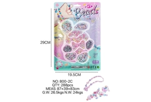 DIY pretend play girl toy beads Cartoon hand