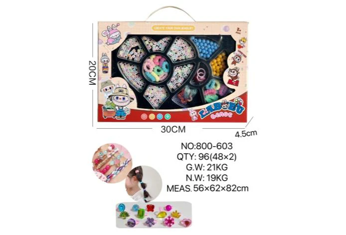 DIY Playing House Girl Toys Beaded Cartoon Hand Diamond