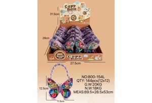 DIY pretend play girl toy beaded cartoon capybara butterfly (12PCS single piece price)