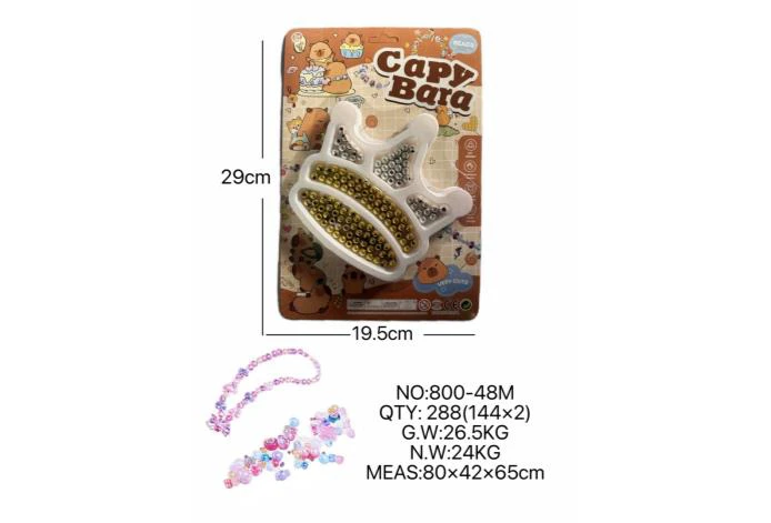 DIY Beaded Capybara Crown