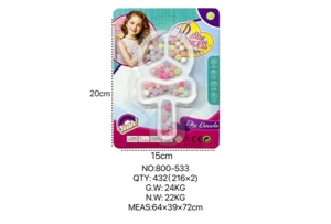 DIY Playing House Girl Toys Beaded Cartoon Capybara Butterfly