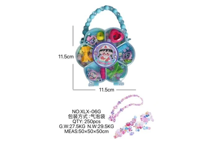 DIY playing house girl toy beads girl plum blossom