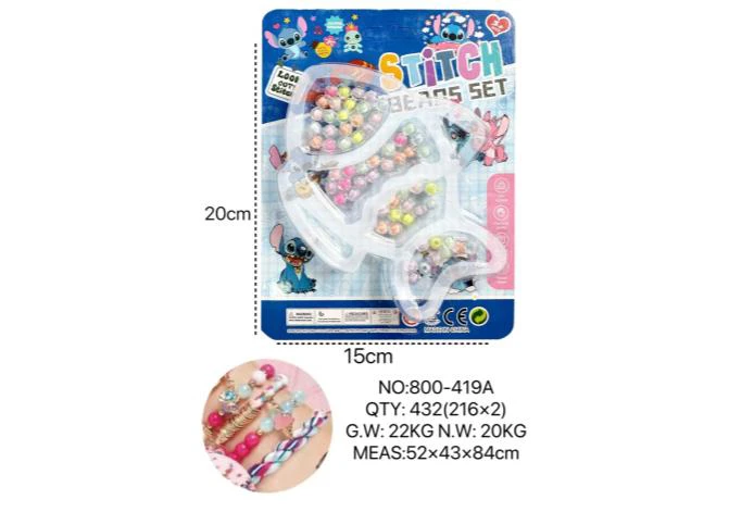DIY Playing House Girl Toys Beaded Cartoon Hand Diamond