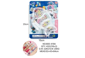 DIY Playing House Girl Toys Beaded Cartoon Hand Diamond