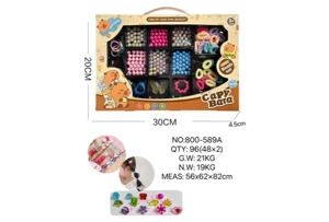 DIY Playing House Girl Toys Beaded Cartoon Capybara Square