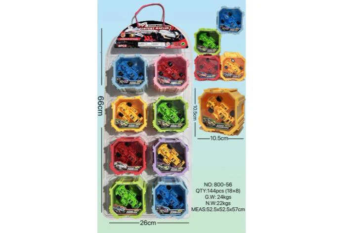 Stacking Toy Wind-Up Go-Kart