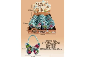 DIY pretend play girl toy beaded cartoon capybara butterfly (12PCS single piece price)