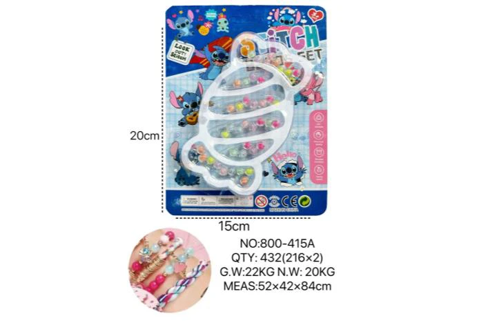 DIY Playing House Girl Toys Beaded Cartoon Hand Diamond