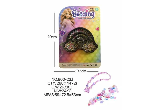 DIY playhouse girl toy beaded little girl cloud