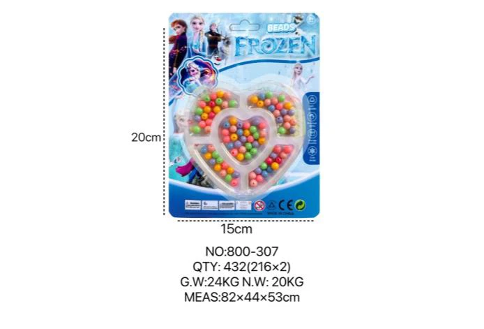 Frozen DIY Beaded Heart