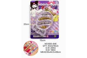 DIY Beaded Kuromi Candy