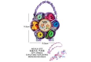 DIY playhouse girl toy beads capybara plum blossom