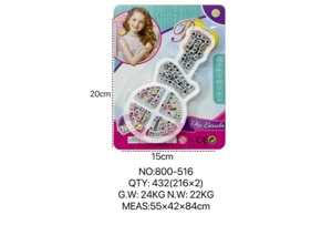 DIY Pretend Play Girl Toys Beads for European and American Children