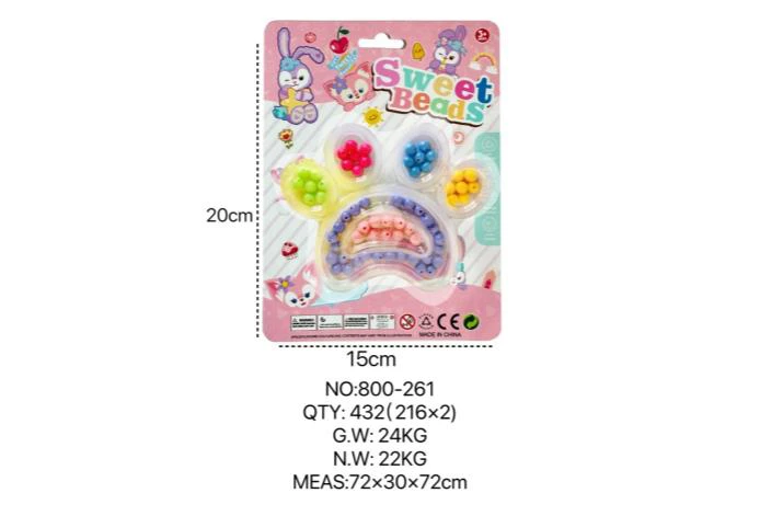 StellaLou DIY Beaded Bear Paw