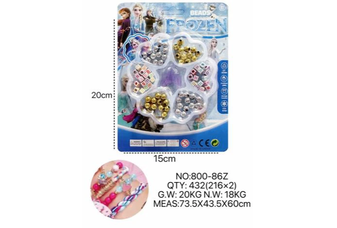 DIY Beaded Frozen Plum Blossom