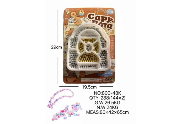 DIY Beaded Capybara Handbag