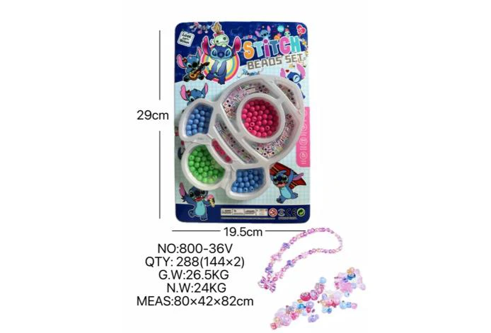 DIY playhouse girl toy bead Stitch rocket