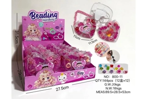 DIY Pretend Play Bead Heart (Price per box for 12PCS)