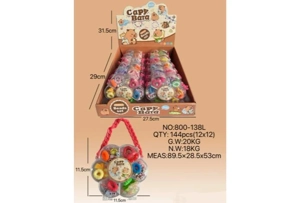 DIY Pretend Play Girl Toy Beads Capybara Plum Blossom (12PCS Single Price)