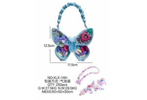 DIY play house girl toy beads butterfly